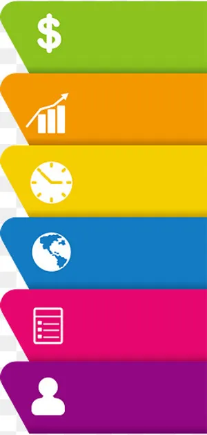 商业分类目录标签矢量图,免抠元素