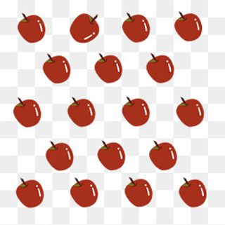 红色水果苹果免抠图元素