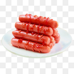 美味的烤肠,免抠元素