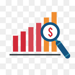 矢量柱状图图表,免抠元素