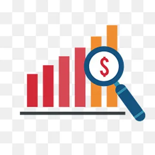 矢量柱状图图表,免抠元素