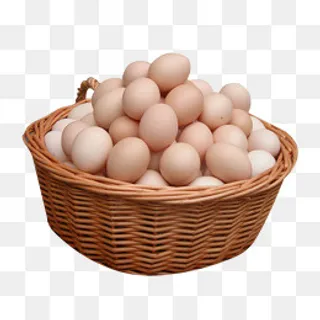 鸡蛋一筐,免抠元素