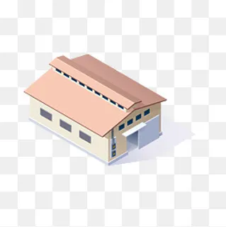 卡通仓库矢量图下载,免抠元素