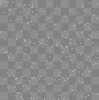 白色漂浮雪花,免抠元素