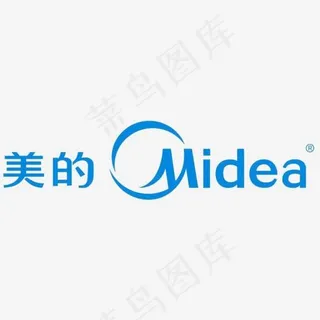 美的空调标志大图素材