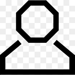 简洁人物账号管理图标,免抠元素