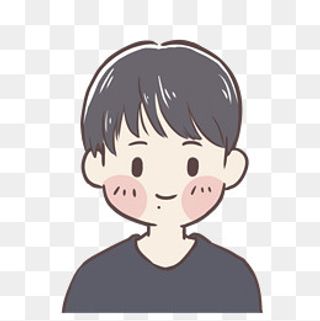 可爱卡通男生手绘漫画人物,免抠元素