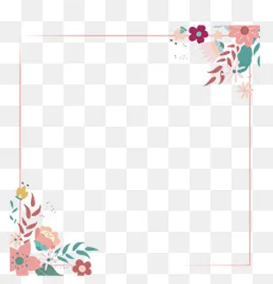 精美底纹边框设计,免抠元素