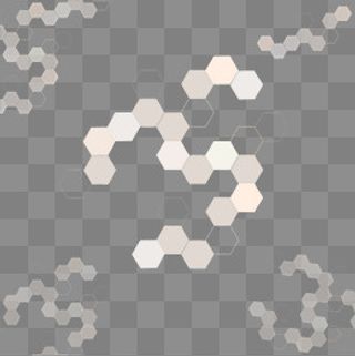 几何简约底纹六边形元素下载,免抠元素
