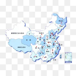 中国地图