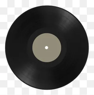 黑色光盘,免抠元素