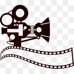 矢量放映胶片电影器材,免抠元素