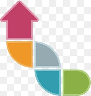 矢量创意箭头分块PNG图片,免抠元素 矢量创意箭头分块PNG图片,免抠元素