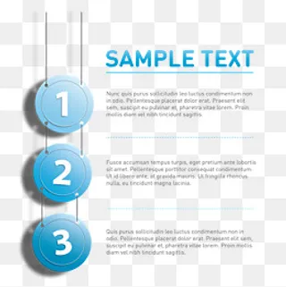 矢量蓝色信息分类图 目录小标,免抠元素