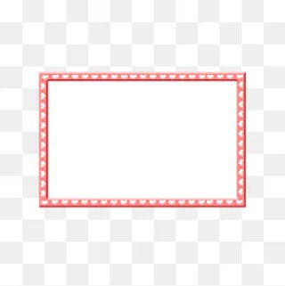 情人节爱心桃心立体粉红色长方形