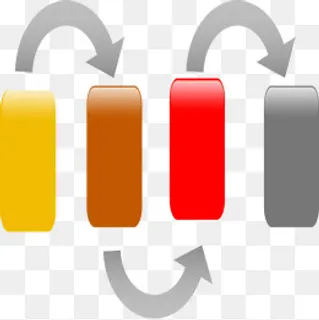 工作流程图,免抠元素