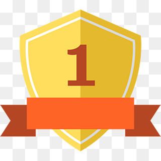 第一名矢量标签,免抠元素
