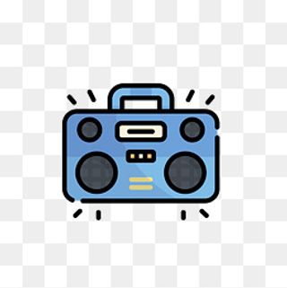 mbe风格音乐录音机免扣素材,免抠元素