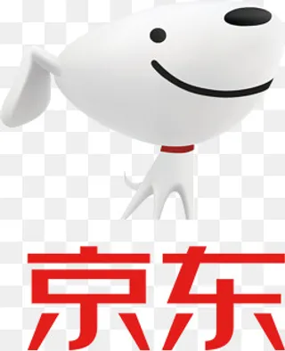 京东新版中文logo,免抠元素