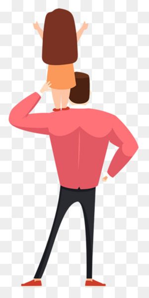 超人强壮爸爸父亲节,免抠元素