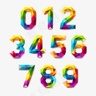 菱形彩色扁平化按键