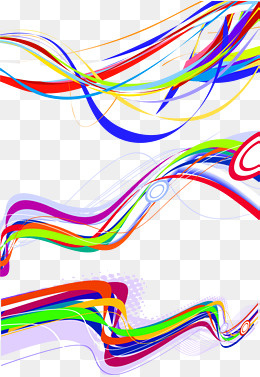 矢量彩条,免抠元素