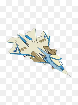 简约扁平卡通建军节飞机战斗机手,免抠元素(1024*1369px)ai矢量模版下载