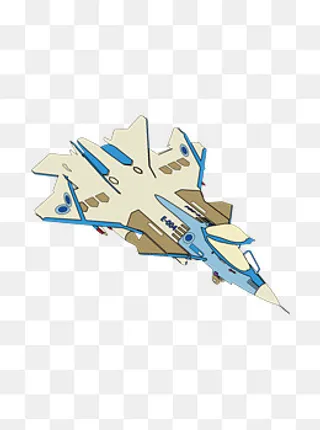 简约扁平卡通建军节飞机战斗机手,免抠元素