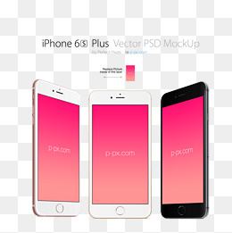 时尚ipone6界面免扣素材(2362*2362px)psd模版下载