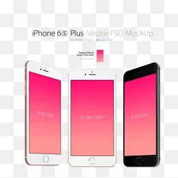 时尚ipone6界面免扣素材(2362*2362px)psd模版下载