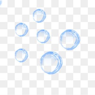 透明泡泡游乐气泡元素,免抠元素