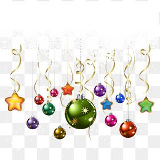 圣诞节圣诞球挂饰,免抠元素