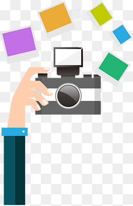 可爱彩色新闻记者矢量图,免抠元素