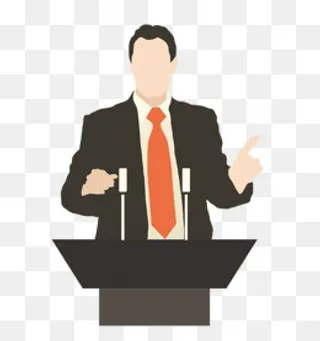 简约商务演讲领导发言免扣素材,免抠元素