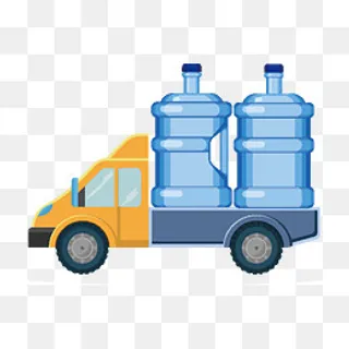 矢量蓝色桶装水下载