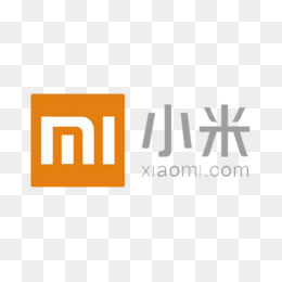 橘色小米之家图标,免抠元素