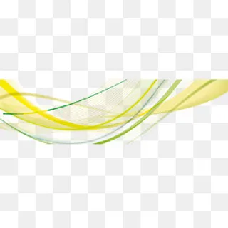 黄色波浪线底纹卡通线条