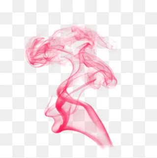 平面设计云雾红色云烟,免抠元素