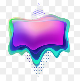 流体渐变抽象海报