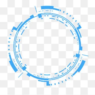 科技感大数据装饰人工智能几何圆,免抠元素 科技感大数据装饰人工智能几何圆,免抠元素