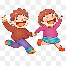 新年快乐过大年的孩子们,免抠元素