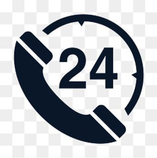 24小时手机拨打电话图标,免抠元素