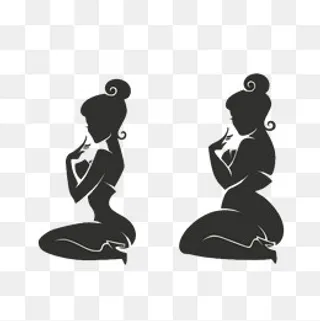 瘦子和胖子,免抠元素