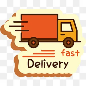 卡通送货车