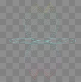 线条不规则图形多边形椭圆