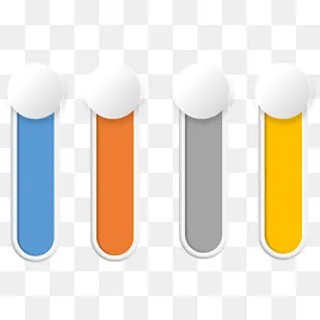 椭圆分类标签,免抠元素