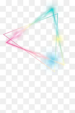 科技数码光效三角形数码免费下载,免抠元素