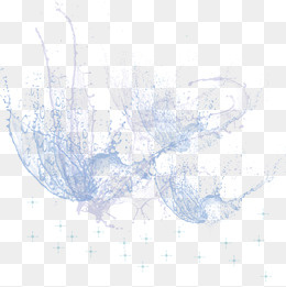 创意夏季水溅效果设计,免抠元素