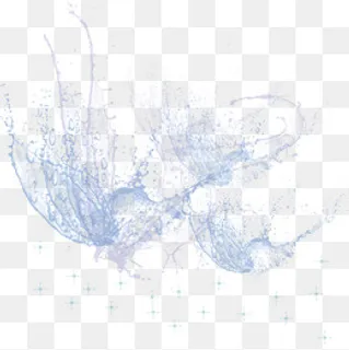 创意夏季水溅效果设计,免抠元素 创意夏季水溅效果设计,免抠元素