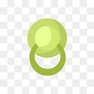 扁平化奶嘴矢量图下载